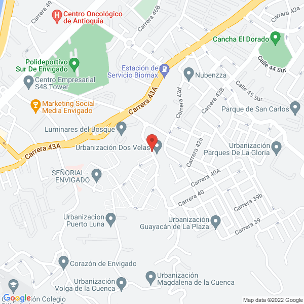 Map of Eventos La Mansion