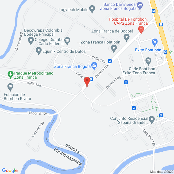 Map of Eventos Sanim