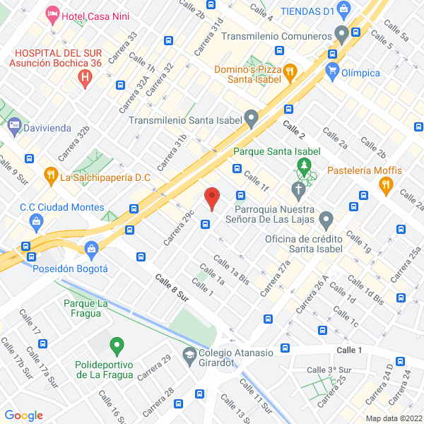 Map of Eventos Y Agasajos Jeruel