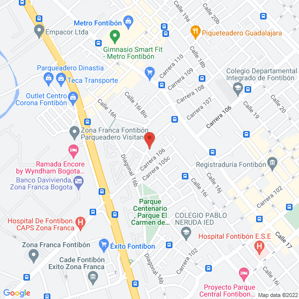 Map of Ferreteria Grafer