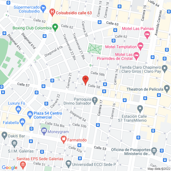 Map of Fident Ltda.