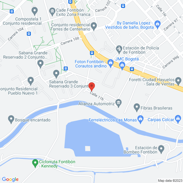 Map of Figuraciones & Trefilados De Colombia Ltda.