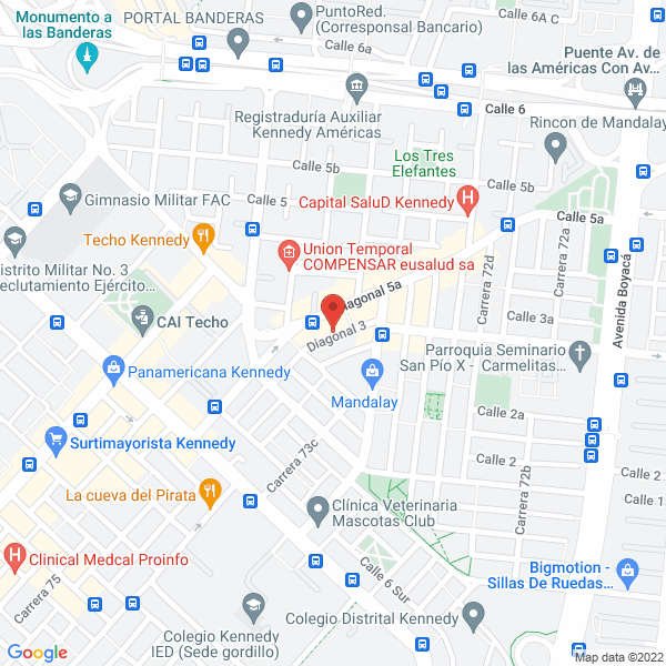Map of Filpura Ltda.