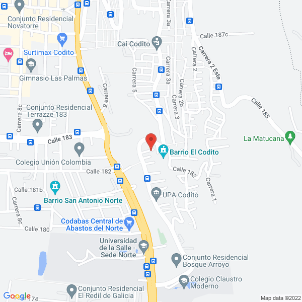 Map of Fiori Publicidad Ltda.