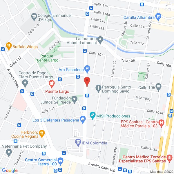 Map of Fix Fast