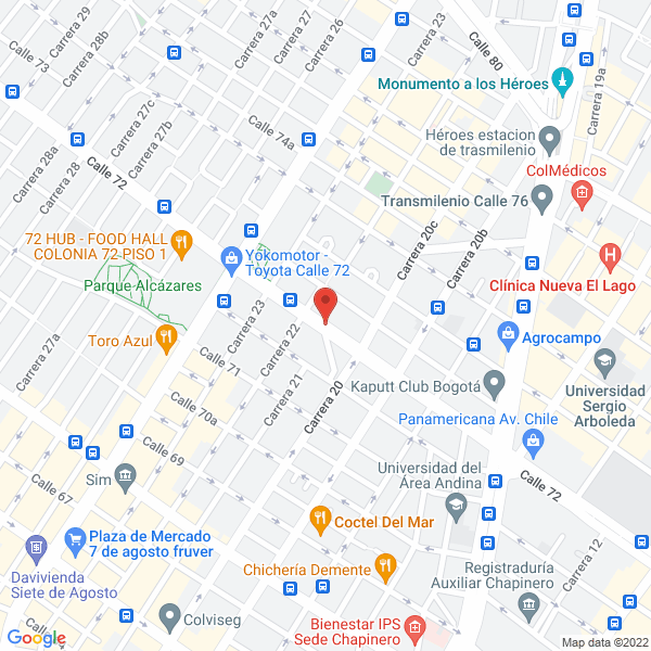 Map of Formimuebles