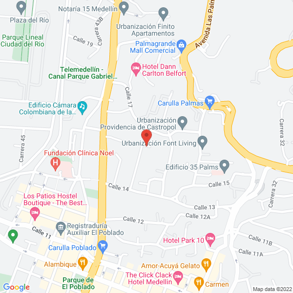 Map of Forvm S.A.S.
