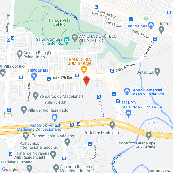 Map of Llantas Martha Ramírez