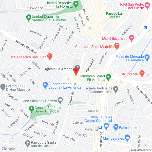 Map of Logistica Empresarial Efectiva S.A.S.