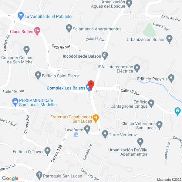 Map of Lourido Representaciones S.A.S.