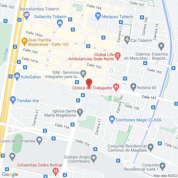 Map of Lubricantes Don Quijote
