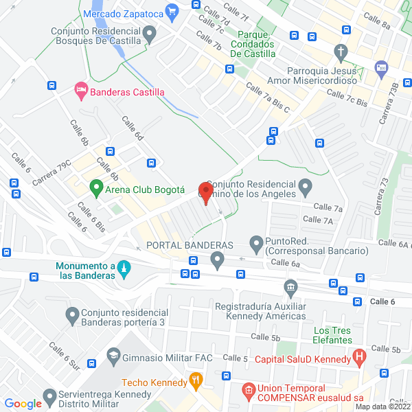 Map of Lubricantes Los Ngeles