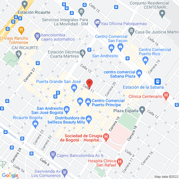 Map of Depósito Henry
