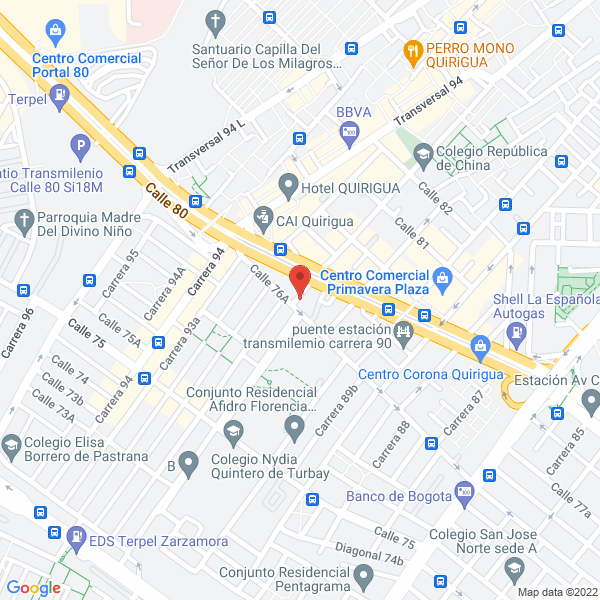 Map of Depósito La Confianza Ltda.