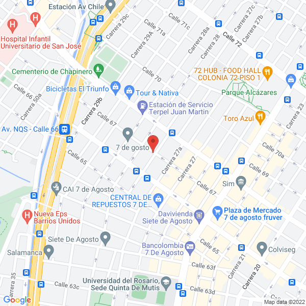 Map of Diagnosticentro Integral Automotriz D.I.A. E.U.
