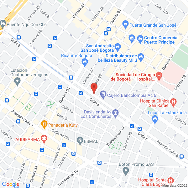Map of Diesel Cat Bogotá S.A.S.