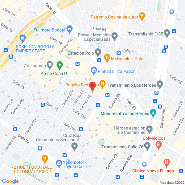 Map of Dinamik Publicidad S.A.S