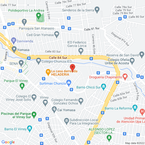 Map of Disfraces Mar Y Sol
