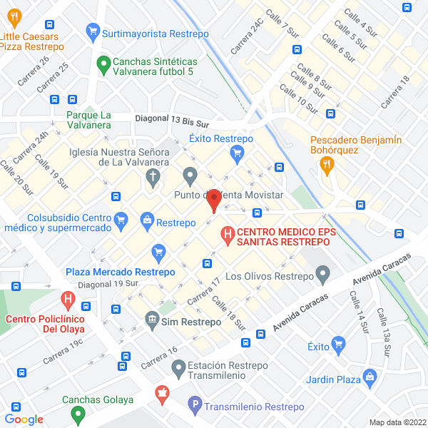 Map of Disfraces Nico