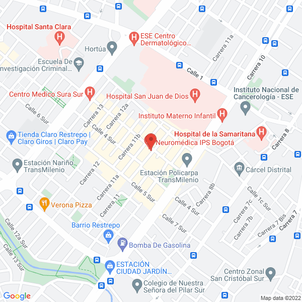 Map of Disitex Ltda.
