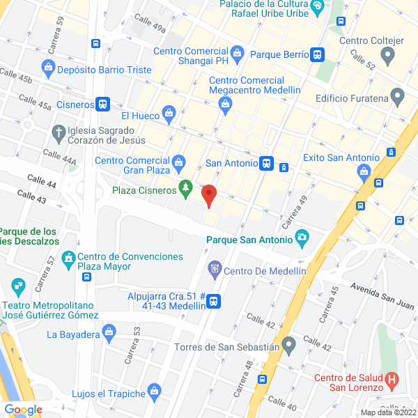 Map of Disor Ltda.