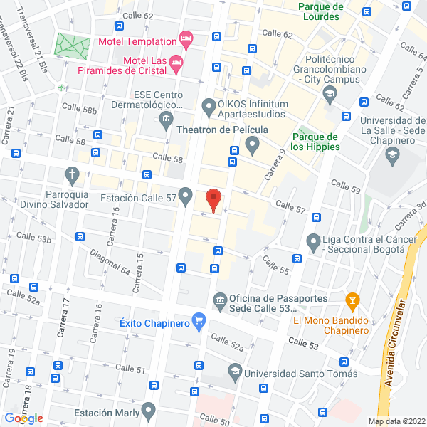 Map of Disorlanas Ltda.
