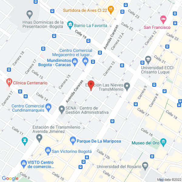 Map of Distri-Motos Jav