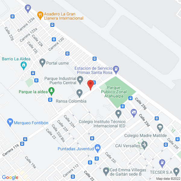 Map of Donacleta S.A.S.