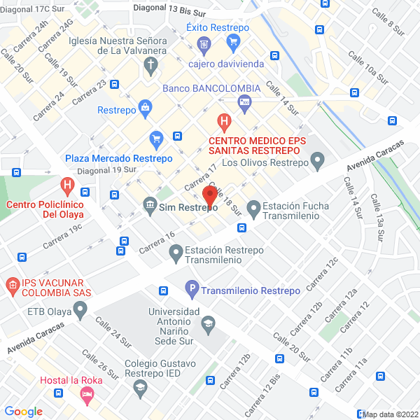 Map of Donde Beto