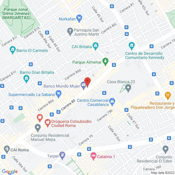 Map of Dossié Jeans Moda Urbana