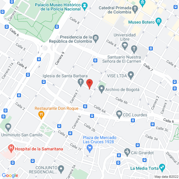 Map of Dotaciones Empresariales Winner'S Uniformes