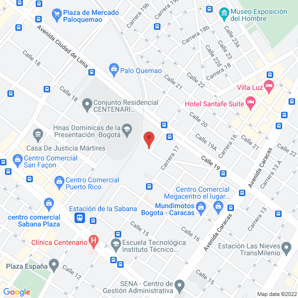 Map of Dotamarcas Ltda.