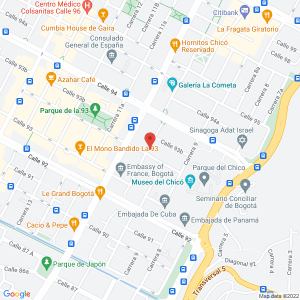 Map of Dp Publicidad