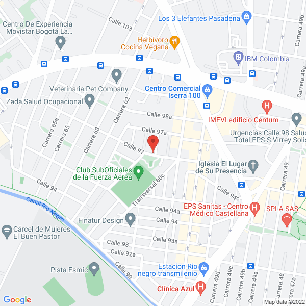 Map of Drogas La Paz