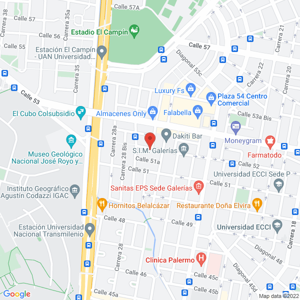Map of Dth