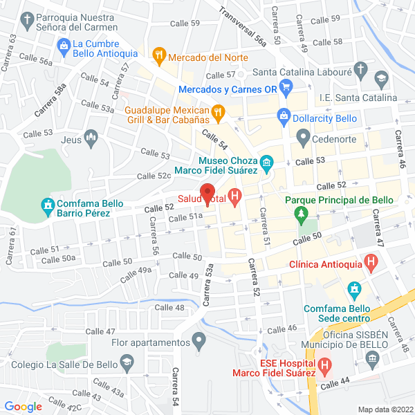 Map of Dueto Las Paisanitas