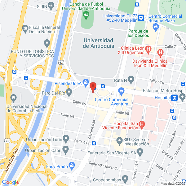 Map of Dueto Luján Y Posse