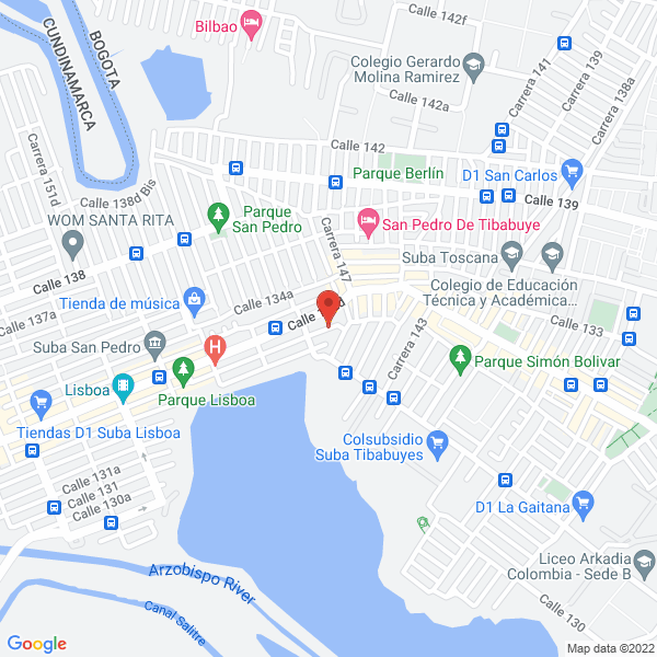 Map of Dyasociados S.A.S.
