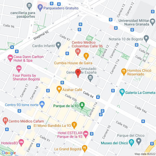Map of E Y S Enterprise