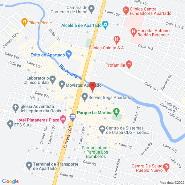 Map of El Punto De La Marca