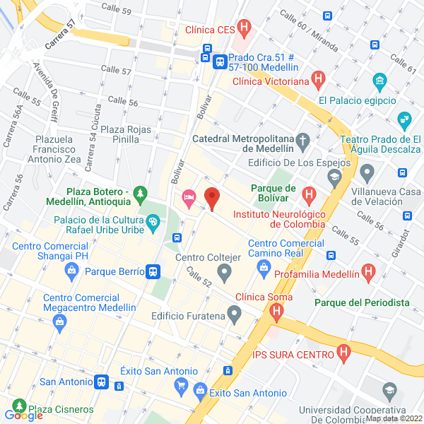 Map of El Punto Del Prepago