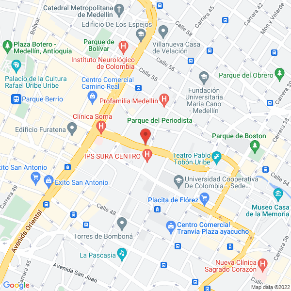 Map of El Ranchero Buffet