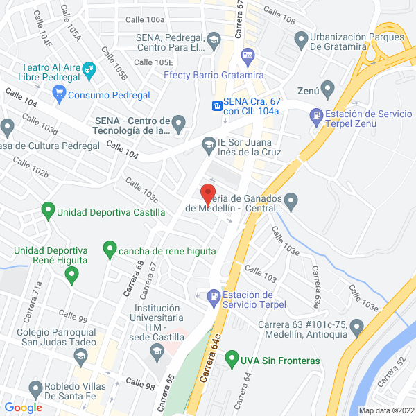 Map of Electroamor