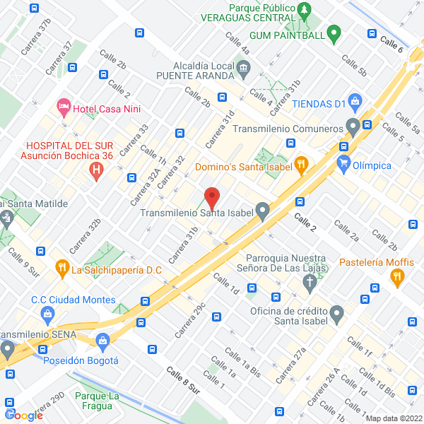 Map of Electronicp Ltda.