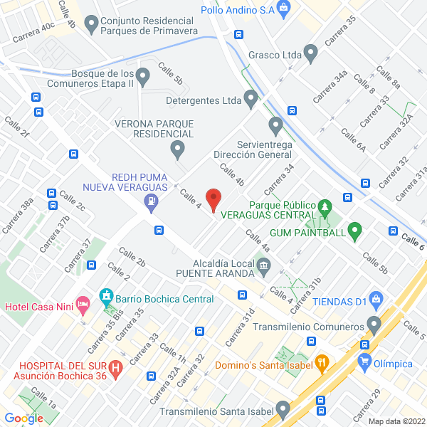 Map of Elenco Ingenieros S.A.S
