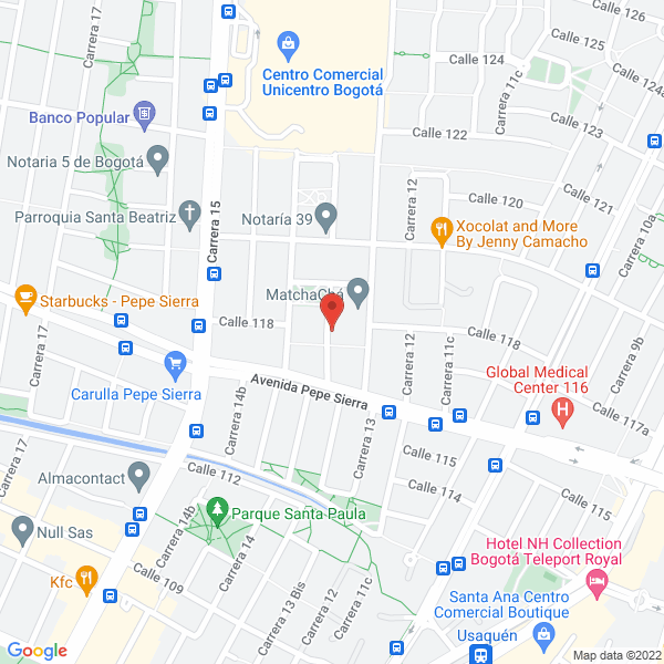 Map of Empresa Genetica Especial Ltda