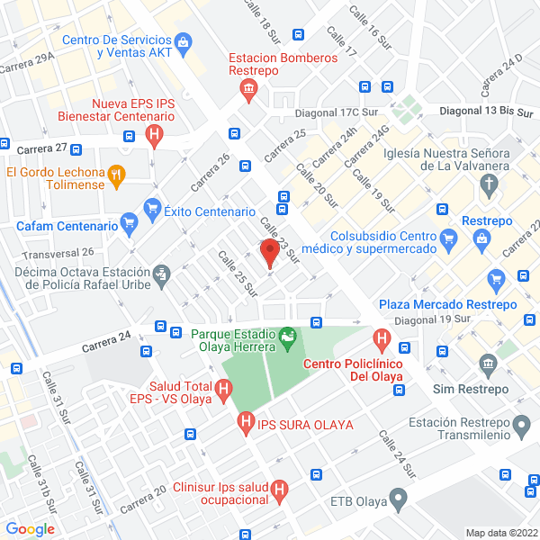 Map of Empresa I.S.O.