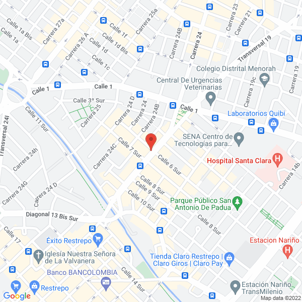Map of Empresa Procesadora De Limentos