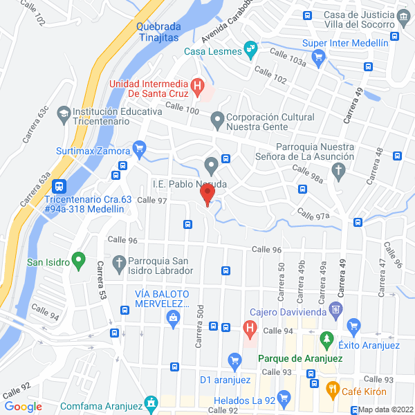 Map of Encuadernación