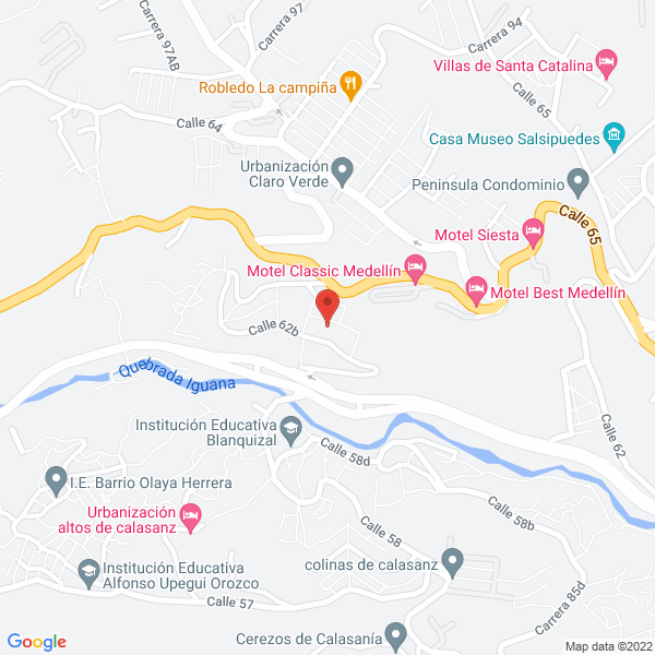 Map of Exhedentes Tascón